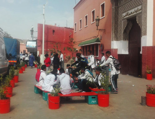 Tactical urbanism Marrakech