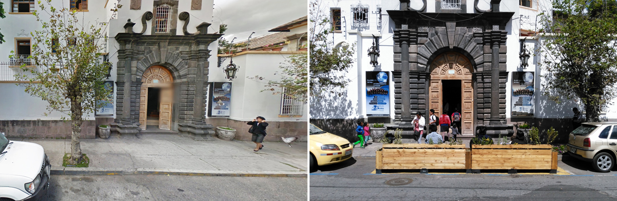 add public space in quito